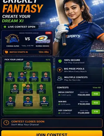 Come To Win (come to win apk) fantasy cricket & matchday visual 3